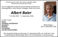eine Anzeige