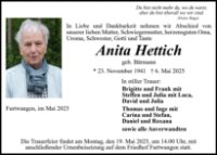eine Anzeige