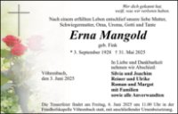eine Anzeige