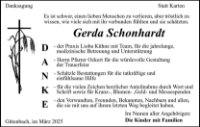eine Anzeige
