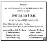 eine Anzeige