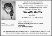eine Anzeige